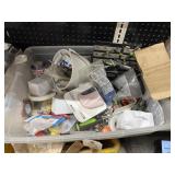 Assorted Screwdrivers - Wire Nuts - Staples