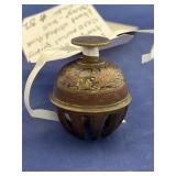 India Brass 'Elephant Claw' Bell