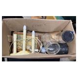 Jars - Elec Candles - Wooden Wall Dï¿½cor