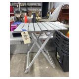Aluminum Folding Table 20"x20"x25"