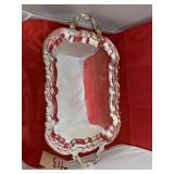 Silver Toned Serving Tray