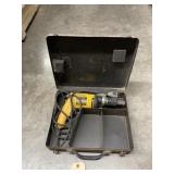 Corded Dewalt Drill in Metal Case