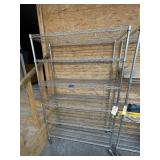 4-Shelf Metal Wire Rack 47'L x 18'W x 77'H