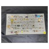 Tray of Fashion Rings