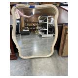 Wood Framed Mirror 35'x42' - AS IS