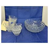 Fostoria Bowl & Teacups