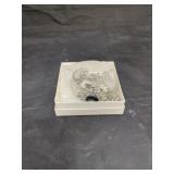 3 Pcs Silver/Black Jewelry Set