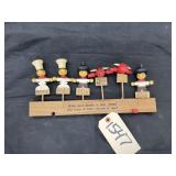 Wooden BBQ Cooking Time Picks
