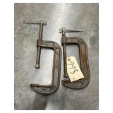 2 - 6' C Clamps