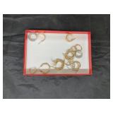 Gold Toned Earrings