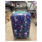 Rolling Hardside Mermaid Luggage 12"x18"