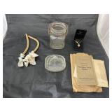 Costume Necklace - Jar - Seashells - Ash Tray