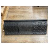 Wooden Wall Shelf 36'L x 7'W x 11'H - AS IS