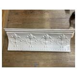 Metal/Wood Wall Shelf 24'x5'x7'