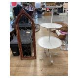 2 Pcs - 3-Tiered Metal Stand 37'x17' & More