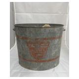 Fall City Galvanized Fishing Bucket