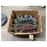 String Lights - Faux Foliage & Flocked Picks