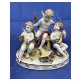 Cherubs Porcelain Figures - chipped