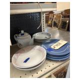 Gibson Stoneware Plates - EKCO Int'l Bowls