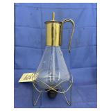 Corning Glass Coffee Carafe w/Stand