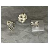 Fashion Rings - Dragonfly - Flower - Cross
