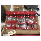 Box of Assorted Hallmark Ornaments approx 20