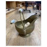 Metal Bucket w/Porcelain Handles 10'x10'