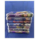 7 Disney VHS Tapes - some new