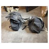 Soft Side Harley Saddle Bags w/Garden Hose