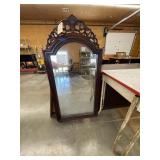 Wood Framed Mirror 26'x52'