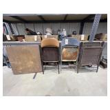 2 Metal Folding Chairs - Outdoor Folding Chair