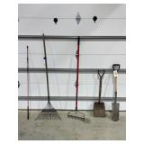 Shovels - Rakes - Sorting Stick