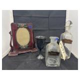 Metal Goblet - Pic Frame - Whiskey Decanter
