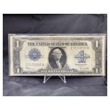 1923 Series $1 Silver Certificate RARE Large Note