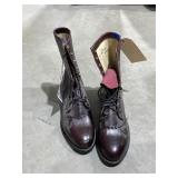 Pr Justin Leather Soled Dress Boots Sz 9