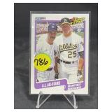1990 Fleer Baseball Card #638 AL All Stars
