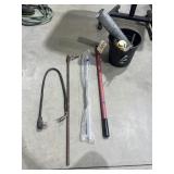 Dryer Cord - Tool Handle - Plastic Bucket