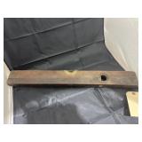 Wooden Bubble Level 24'