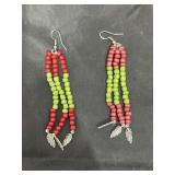 Handmade Beaded Earrings