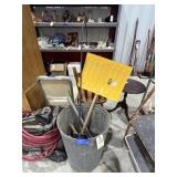 Galvanized Trash Can - Shephard's Hook