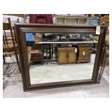 Wood Framed Mirror 50'x40'