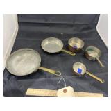 5 - Mini Copper Pans