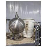 Plastic Tash Bin - Rotary Phone - Table Lamp
