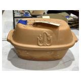 Terra Cotta Bread Pan w/Lid