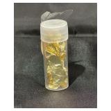 Vial of Gold Flakes
