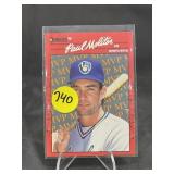 1990 Donruss Baseball Card #BC15 Paul Molitor