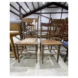 2 - Wooden Chairs