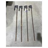 4 - Long Bar Clamps