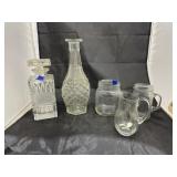 5 Pcs - Drinking Jar - Canister - Decanters