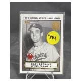 2001 Topps Baseball Card World Series